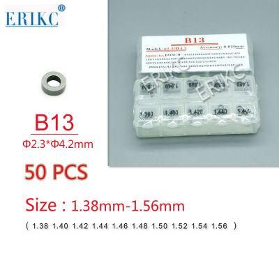 Erikc Adjusting Shim Common Rail, Bosch B13 Diesel Fuel Original Injector Shim Auto Engine Gasket 600 Pieces