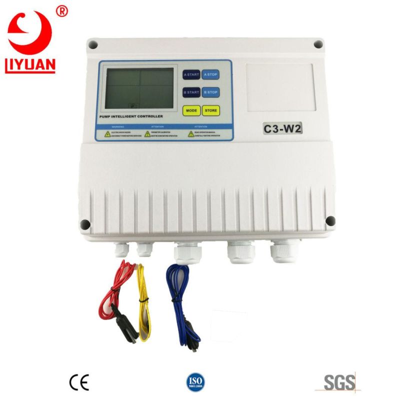 Single Phase and Three Phase Smart Pump Controller, Water Pump Controller with LCD Display and Instruction