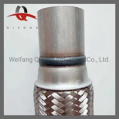 [Qisong] Flexible Bellows Pipes with Nipples for Auto Exhaust