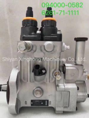 Fuel Pump 6261-71-1111 for Excavator 6D140 Denso 094000-0580 Engine Part