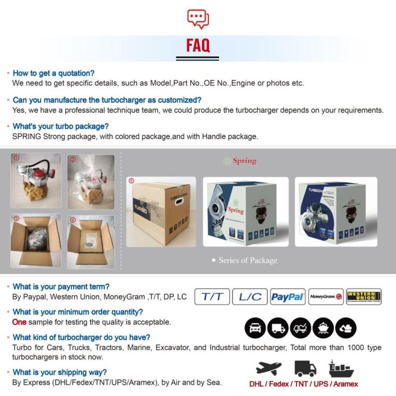Bam Bam Bfv Engine Parts K04 5304 988 0023 for Audi Oil Cooled gasoline Diesel Turbocharger