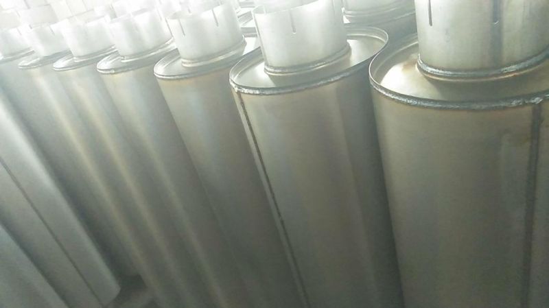 Heavy Duty European Tractor Exhaust System Silencer Truck Muffler