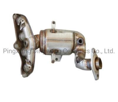 Aftermarket Front Catalytic Converter for Mazda 2