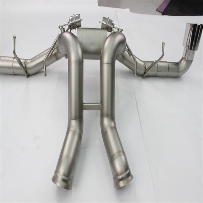 Exhaust System for Mclaren 540c 570s Catback with Valve