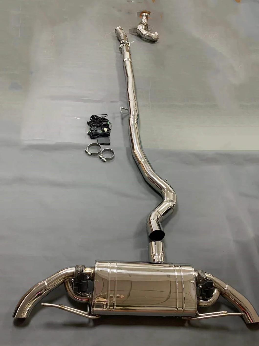 Custom Catback Exhaust System for Mercedes Cla45 Amg A45 W177 2021