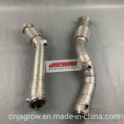 Stainless Steel Race Downpipes for S55 S58 BMW X3m X4m F97 F98 2020+