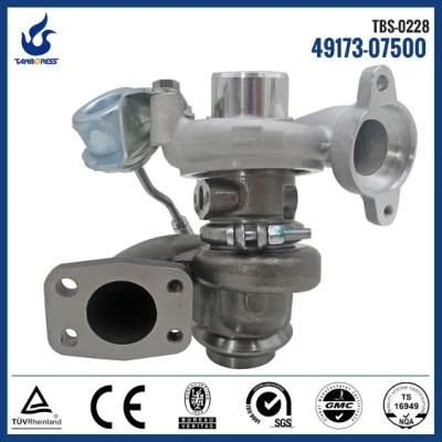 Citroen Peugeot FIAT Ford TD025S2-06T4 TDO25S2-06T4 DV6B DV6ATED4 9HU (DV6UTED4) HHDA 49173-07500 turbocharger