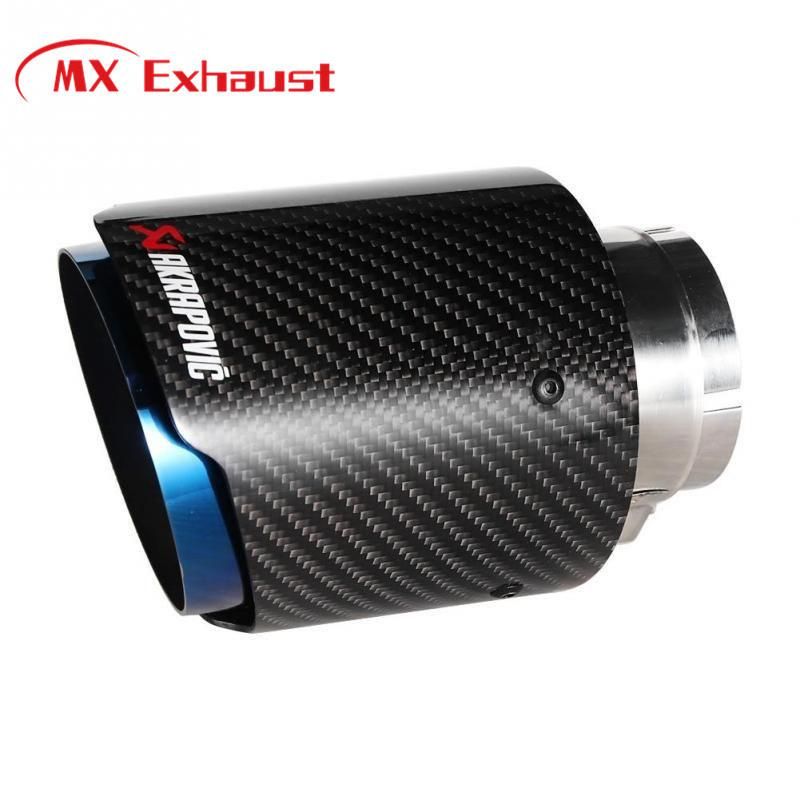 Hot Sales Universal Carbon Fiber Exhaust Tail/Tip Pipe Exhaust Pipes