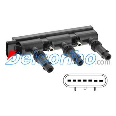OE 1208094 1208091 1208095 Ignition Coil for Opel Corsa