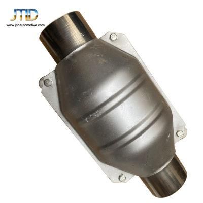 Universal 2.5 Inch Inlet 10in Length Racing Sport Honeycomb Ceramic Catalyst Catalytic Converters Catalytic