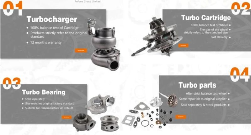 High Quality Hx55 3591077/ 4049337 8113407 Turbo Charger for Volvo Truck Fh12/FM12