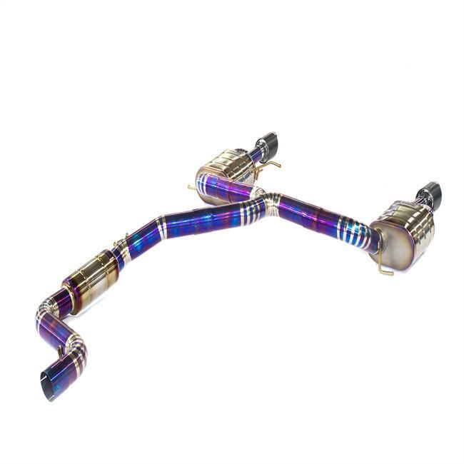 Titanium Alloy Exhaust System Catback for Volkswagen Cc 2009-2013