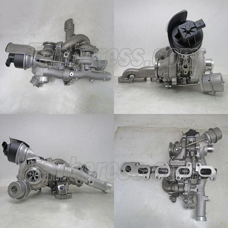 Bi-turbo for Volkswagen Multivan R2S-K04 CFCA turbocharger 10009700027 53049700105 03L145701G