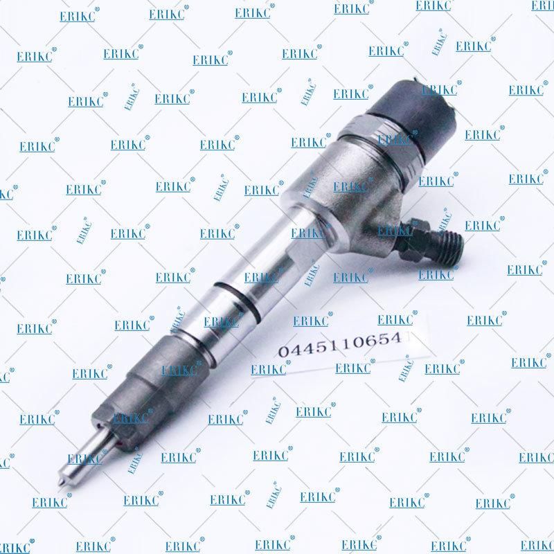 Erikc Bosch Injector 0 445 110 654 Common Rail Injector 0445110654 Diesel Fuel Injectors 0445 110 654 for Sale