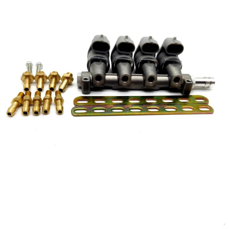 Llano Grey Ln-Lig1 Injector Rail for Multi-Cylinder Engine