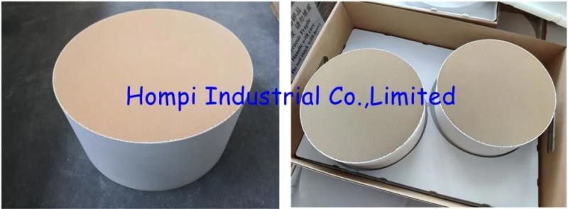 Ceramic Honeycomb Catalyst Converter Cleaner Particulate Filter for Diesel Engine Exhaust System