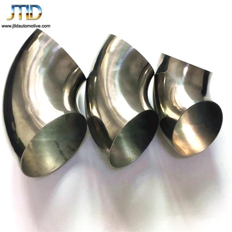 2.5 Inch 63mm Universal Stainless Steel 90 Degree Exhaust Pipe Bend Elbow