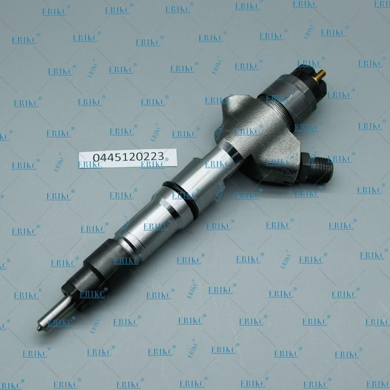 Erikc 0 445 120 223 Bosch Fuel Pump Injector 0445120223 Weichai 612600080971 Diesel Injector for Shanqi Delong Foton Sinotruckweichai Wd10