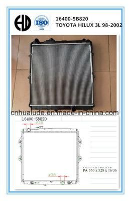 Goog Quality Aluminum Brazed Car Radiator Oe: 16400-5b820