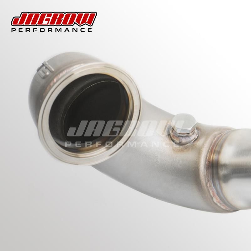 High Performance Turbo Exhaust Downpipe for VW 12-13 Golf R Audi 09-15 Tts