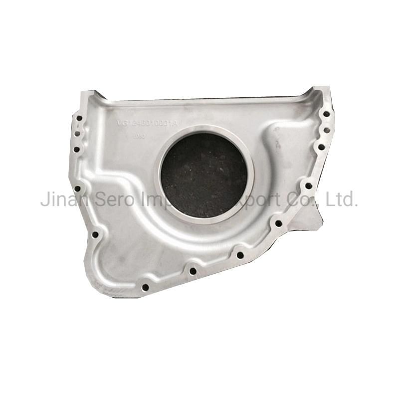 Original Sinotruk HOWO Spare Parts Vg1246010001 Vg1246010001A Front Cover for Auto Engine Parts