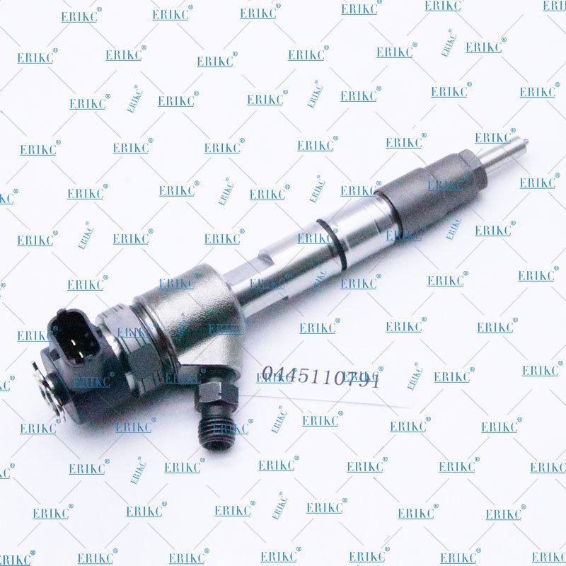 Erikc 0445110791 Diesel Fuel Injectors 0 445 110 791 Auto Pump Spare Part 0445 110 791 Diesel Injector