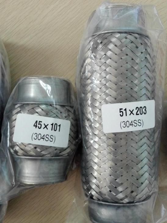 Car Truck Exhaust Pipe Stainless Steel Flexible Bellows Joint