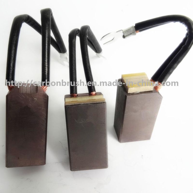 High quality metal graphite carbon brush J206 for DC motor