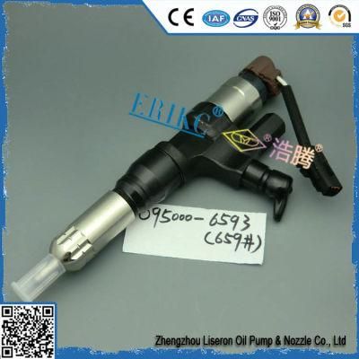 Erikc 095000-6340 Common Rail Direct Injector 0950006340, Denso 6340 Inyector Diese Injector 23670-E0010 for Hino J08e-TM