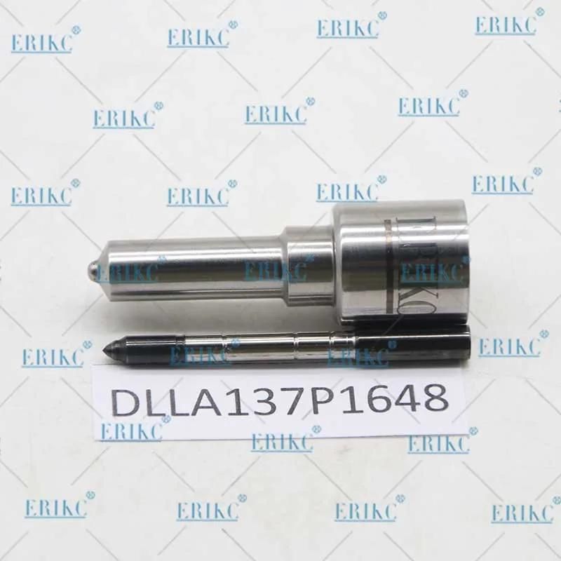 Erikc Dlla137p1648 Diesel Injector Nozzle Dlla 137 P 1648 Common Rail Injector Nozzles Dlla 137p1648 0433172011 for 0445120092/282