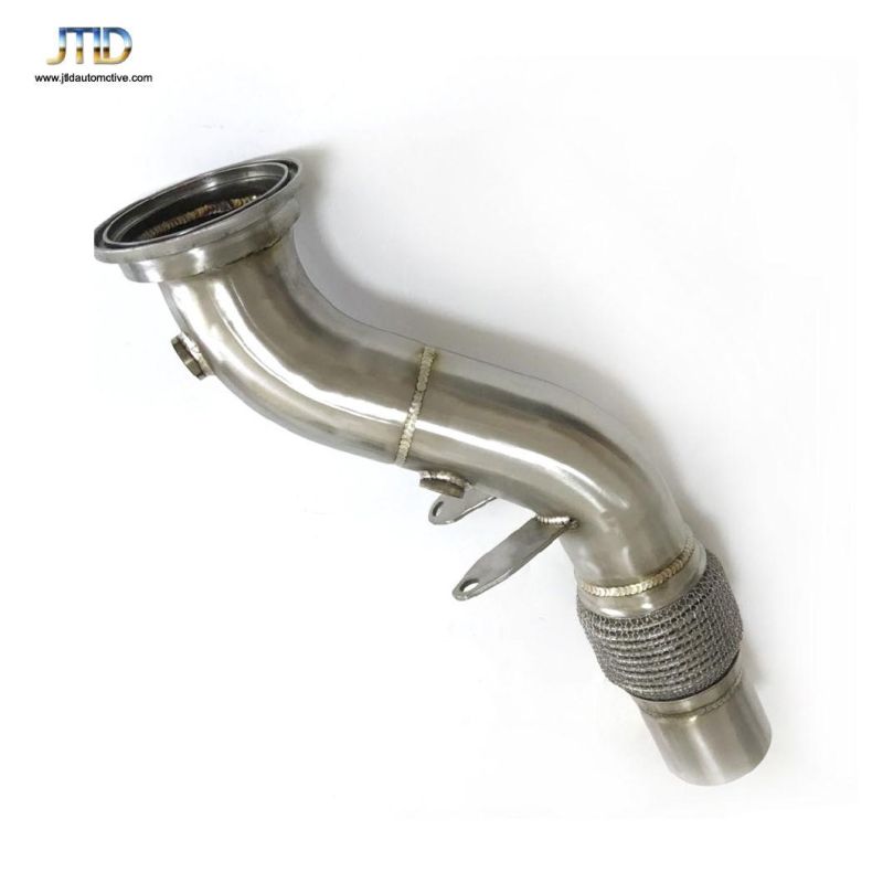 304 Stainless Steel Exhaust Pipe Catless Exhaust Downpipe for BMW B48 F30