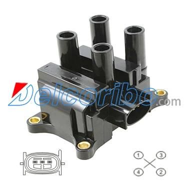 988f-12029-AC 988f12029AC Ignition Coil for Ford Focus Escort Fiesta Mondeo Mazda 121 Demio