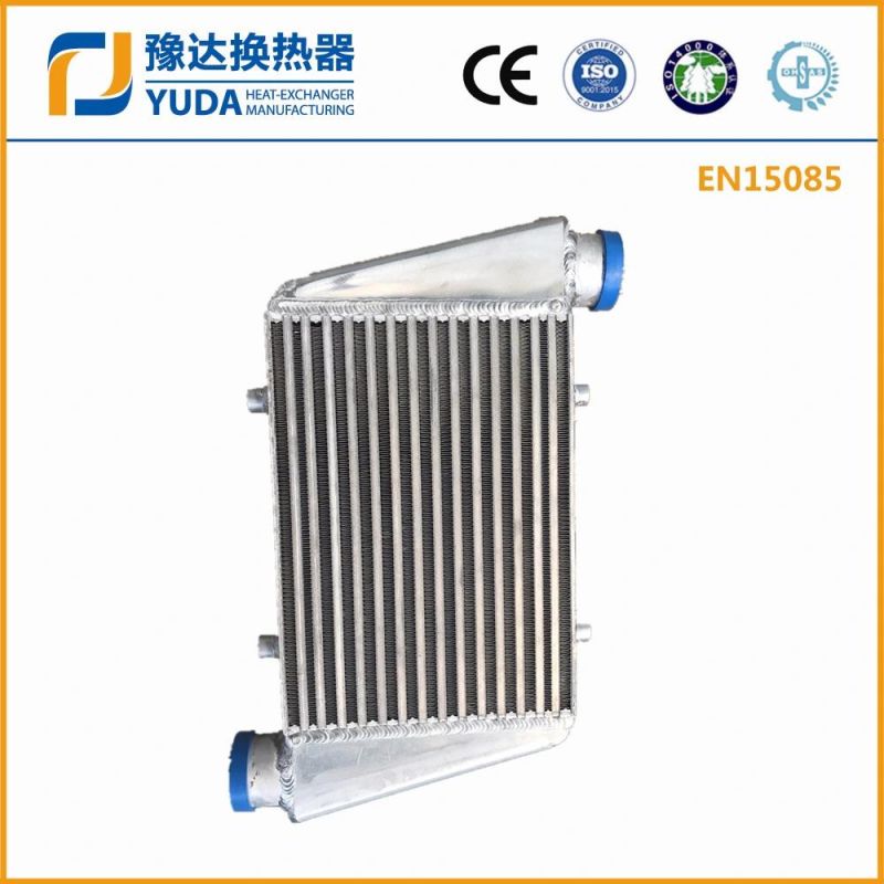 Universal Intercooler for Ford Fiesta Turbo Car Plate Bar Heat Exchangers Auto Radiator Turbo Racing Car Charge Air Cooler