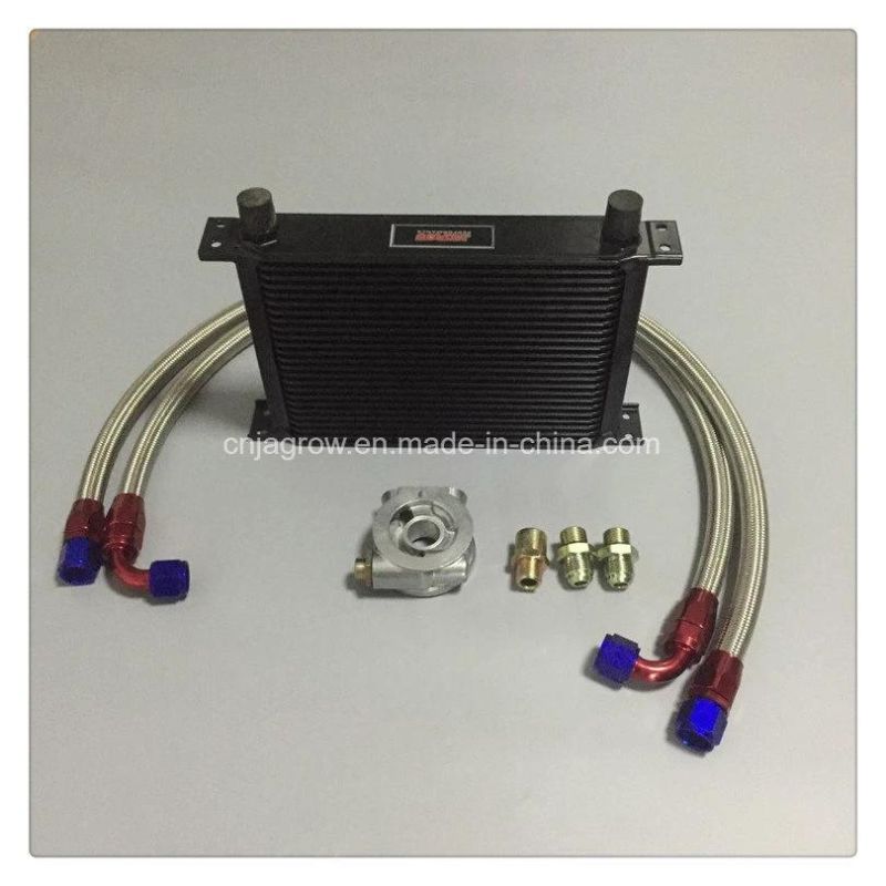 High Performance Mocal 25  Row Oil Cooler Kit with Thermostatic Sandwich Adapter