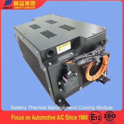 Battery Thermal Management Systems with Optimal Charge Control for Electric Vehicles