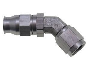 45 Degree Stainless Steel/Steel PTFE Hose Ends Brake Parts