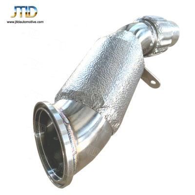 304 Ss Straight Car Exhaust Downpipe for BMW 5 Series G30