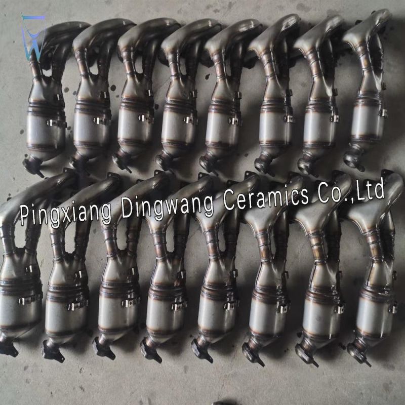 Auto Stainless Steel Catalytic Converter for Zotye T600 2.0t with Ceramic Catalyst