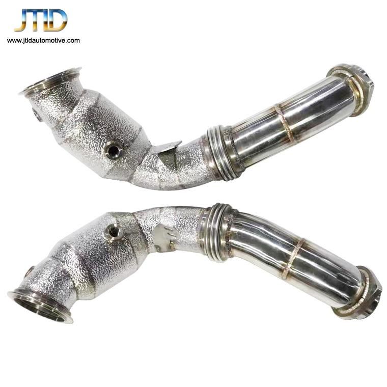China Manufacture Heatshield Exhaust Downpipe for BMW X5m E70 X6m E71