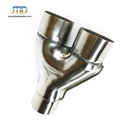 Hot Sell Auto 304 Stainless Steel Exhaust Y Pipe for Car
