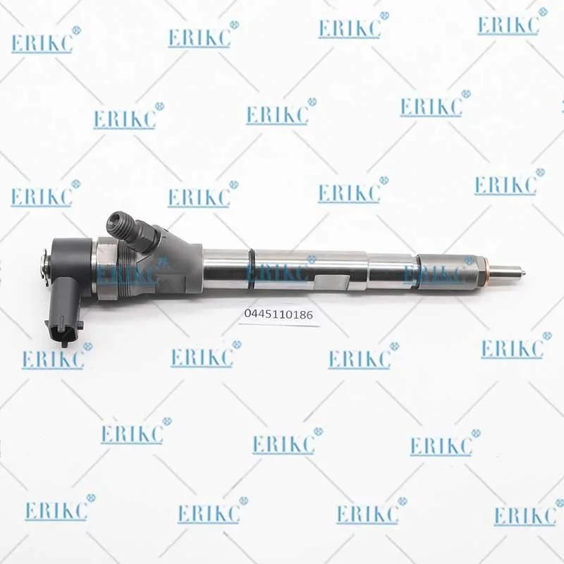 Erikc 33800-4A100 0 445 110 186 Diesel Common Rail Injector 0445110186 Auto Fuel Injector 0445 110 186 for Hyundai