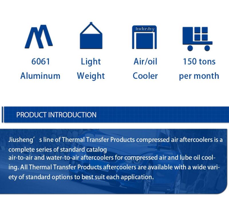 Industrial Air Compressor Oil Cooler Auto Cooling System Manufacturers for B3802
