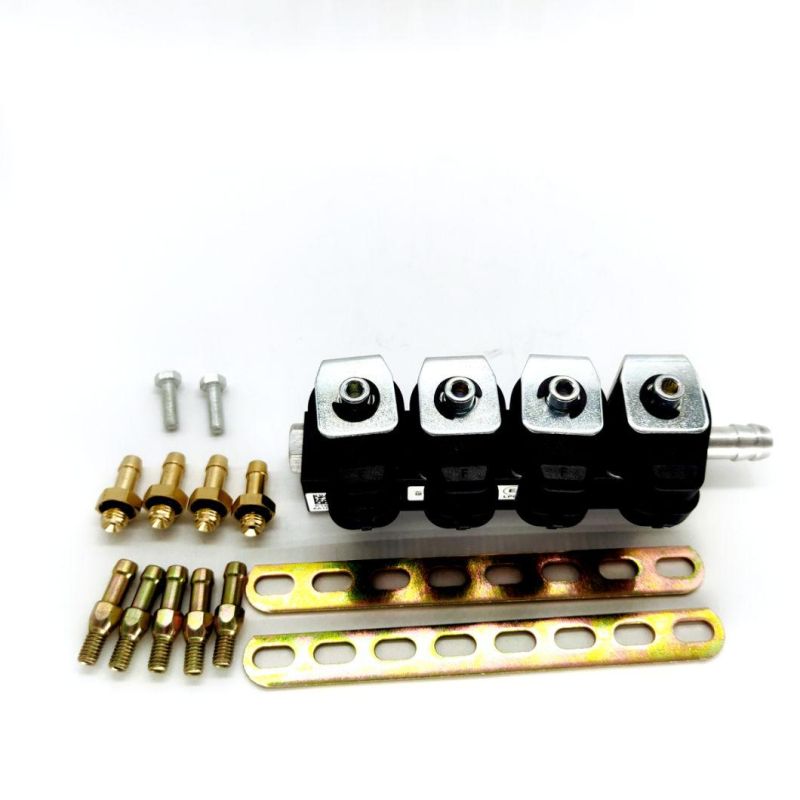 Llano Black Ln-Lig1s Injector Rail for Autogas Conversion Kit