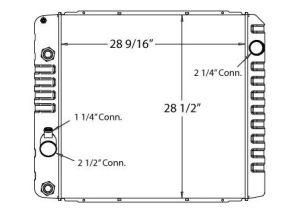 Truck Radiator IC Corp. Ce School Bus Base (OE# 2601250C92)