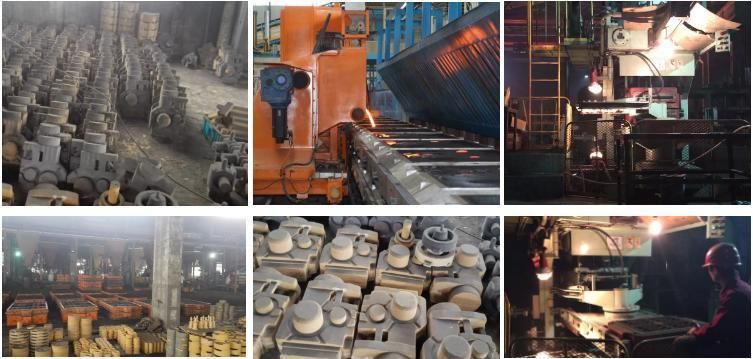 Investment Casting Sand Cast Iron Turbo Exhaust Manifold for Car