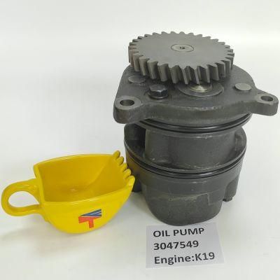 Machinery Engine Oil Pump 3047549 for Generator Set Engine K19