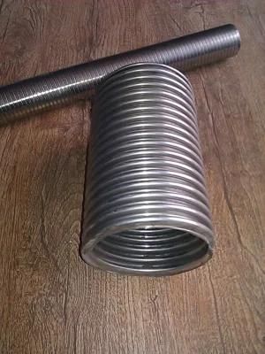 3.5&quot;X10&quot; Exhaust Muffler Flexible Corrugated Bellow Pipe
