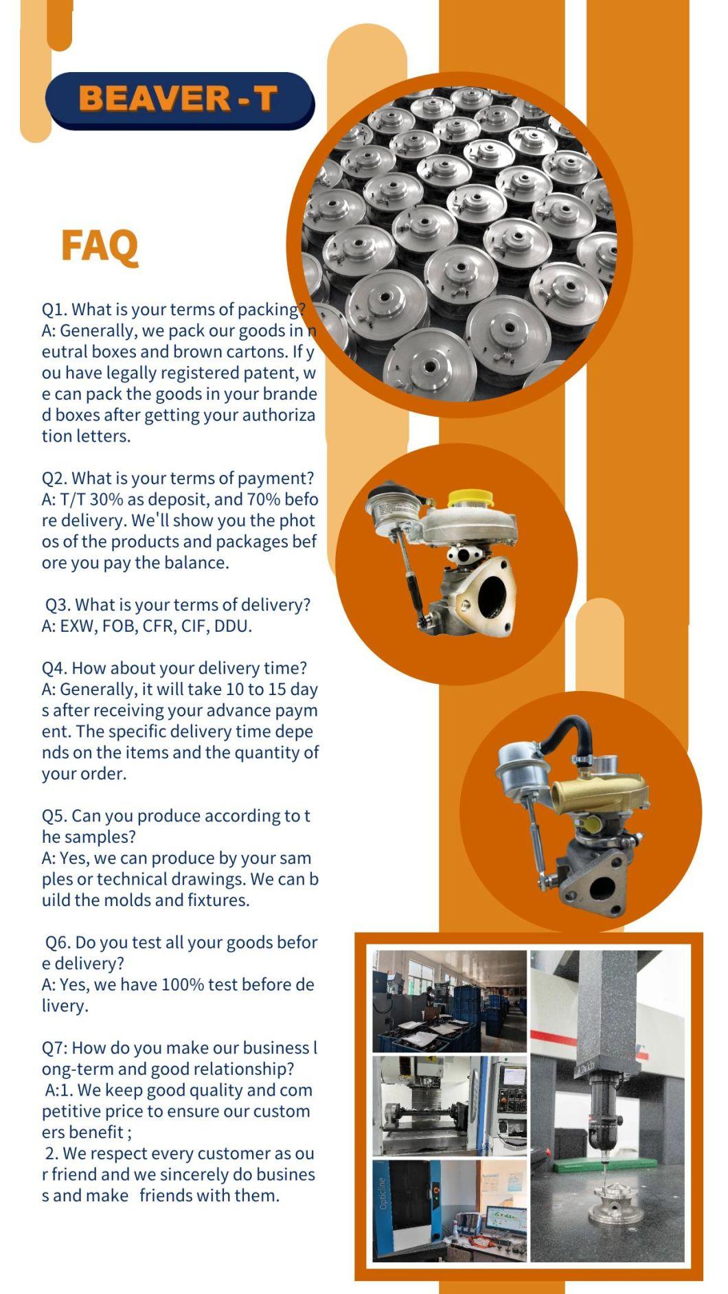 Earth Moving Loader 3406 14.6L 193756 169413 New S4d Turbo Turbocharger Compressor Wheel for Cat