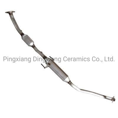 Super Efficiency Double Exhaust Catalyst in Catalytic Converter for Toyota Corolla with Stainless Steel