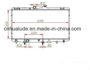 Car Radiator for Corola Ae100 16400-15510
